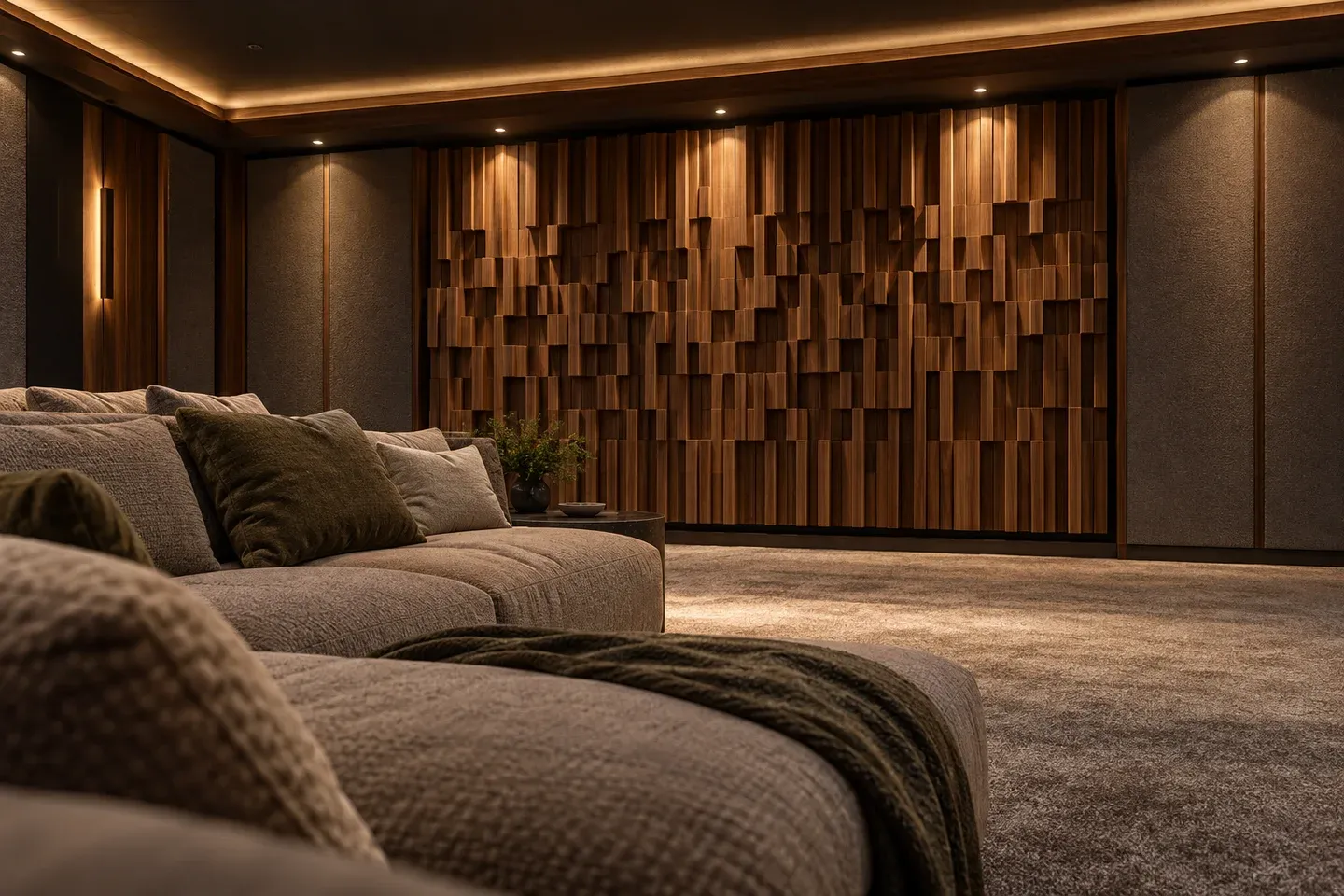 Rear-wall treatment study