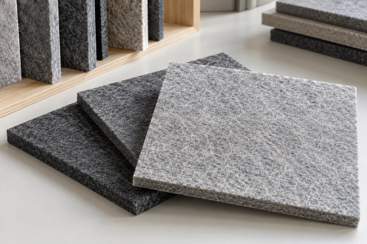 Felt panel sample study